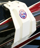 AKUA Boat Fender shown on Triton Boat