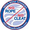 AKUA Boat Fenders No Rope | No Cleat Logo
